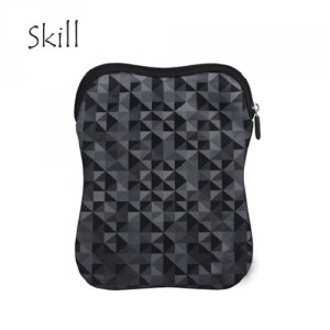 FUNDA PARA TABLET SKILL SLEEVE ORIGAMI  7'', NEGRO