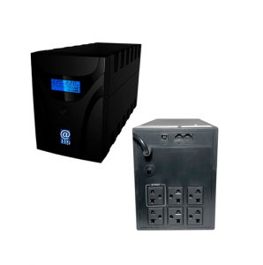 UPS ELISE AUR-1000-RM-LED, 230VA, 1000VA/600W,USB-HID, COLOR NEGRO