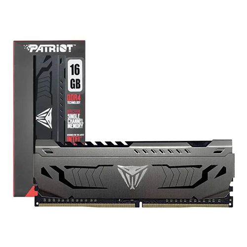 MEMORIA RAM PATRIOT VIPER STEEL, 8GB DDR4, 3200MHZ, COLOR GRIS