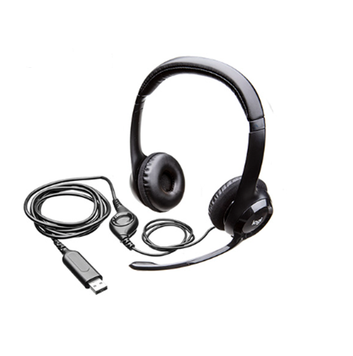 AUDíFONOS CON MICRóFONO LOGITECH H390,USB,COLOR NEGRO