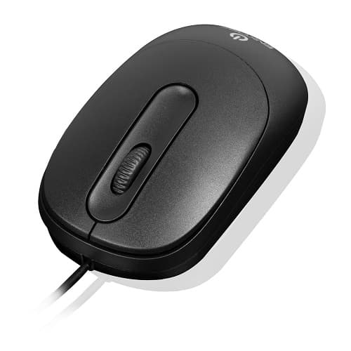 MOUSE ÓPTICO ENKORE EKM134, USB, NEGRO