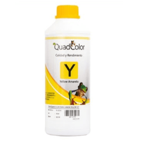 TINTA QUADCOLOR QC-214 PARA IMPRESORA  EPSON,1 LT, YELLOW
